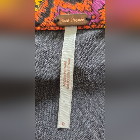 FREE PEOPLE PAISLEY DREAMS MAXI SKIRT. - Picture 6 of 7